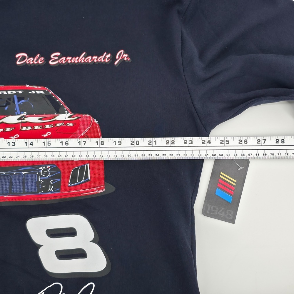 NASCAR Dale Earnhardt Jr #8 Budweiser Crewneck Sweatshirt Racing Mens Size Small - Picture 3 of 10